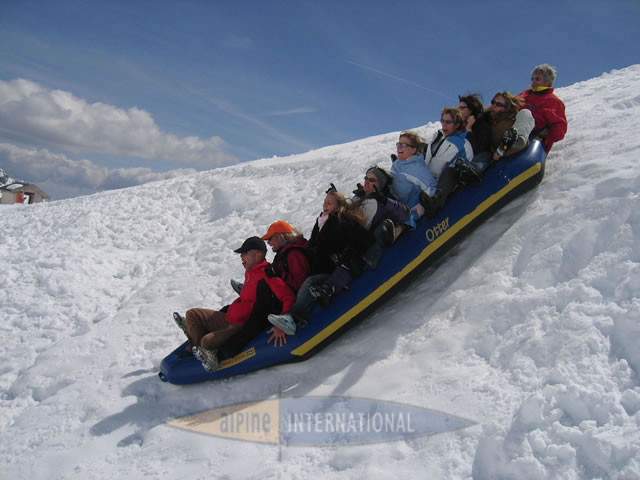 Winter-Rafting mit alpine international